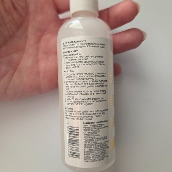 James Reed Sleep Mask Body Tan 100mL - Picture 2 of 2